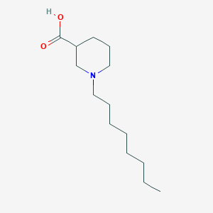 molecular formula C14H27NO2 B1462516 1-Octylpiperidine-3-carboxylic acid CAS No. 926275-74-3