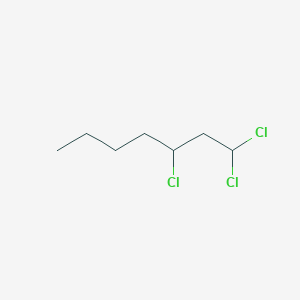 1,1,3-Trichloroheptane