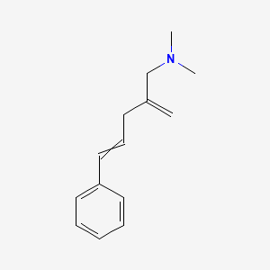 N,N-Dimethyl-2-methylidene-5-phenylpent-4-en-1-amine