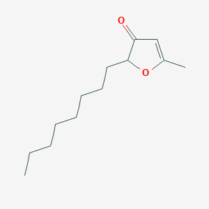 3(2H)-Furanone, 5-methyl-2-octyl-