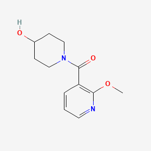 1-(2-Methoxypyridine-3-carbonyl)piperidin-4-ol
