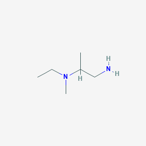 molecular formula C6H16N2 B1462570 (1-Aminopropan-2-yl)(ethyl)methylamine CAS No. 1018509-80-2