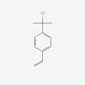 1-(2-Chloropropan-2-yl)-4-ethenylbenzene