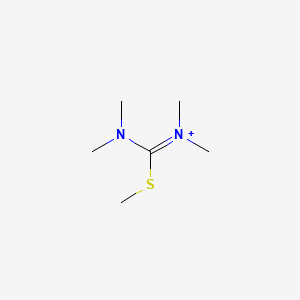 Methanaminium, N-[(dimethylamino)(methylthio)methylene]-N-methyl-