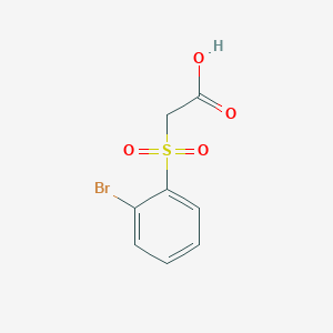 (2-Bromobenzene-1-sulfonyl)acetic acid