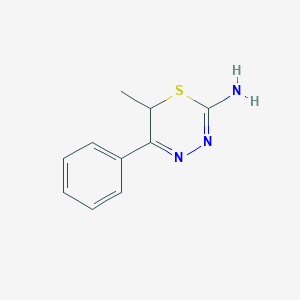 6-Methyl-5-phenyl-6H-1,3,4-thiadiazin-2-amine