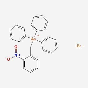 [(2-Nitrophenyl)methyl](triphenyl)arsanium bromide