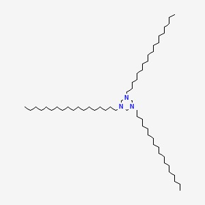 1,3,5-Triazine, hexahydro-1,3,5-trioctadecyl-