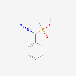 Methyl [diazo(phenyl)methyl]methylphosphinate