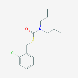 S-[(2-Chlorophenyl)methyl] dipropylcarbamothioate