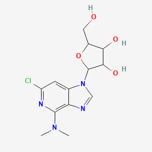 6-Chloro-n,n-dimethyl-1-pentofuranosyl-1h-imidazo[4,5-c]pyridin-4-amine