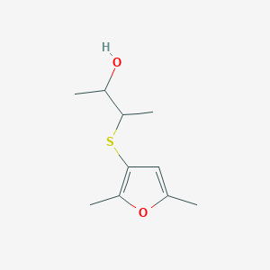 3-[(2,5-Dimethylfuran-3-yl)sulfanyl]butan-2-ol