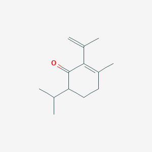 3-Methyl-6-(propan-2-yl)-2-(prop-1-en-2-yl)cyclohex-2-en-1-one