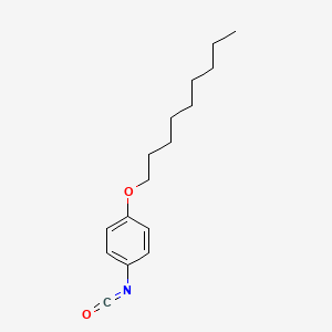 B14626227 1-Isocyanato-4-(nonyloxy)benzene CAS No. 55792-40-0