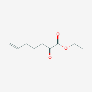 B14626245 Ethyl 2-oxohept-6-enoate CAS No. 55782-68-8