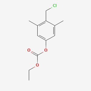 4-(Chloromethyl)-3,5-dimethylphenyl ethyl carbonate