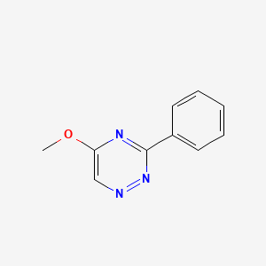 1,2,4-Triazine, 5-methoxy-3-phenyl-