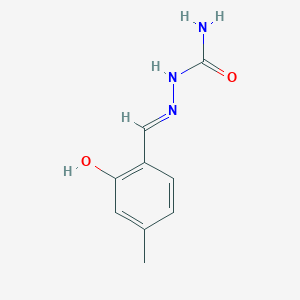 [(E)-(2-hydroxy-4-methylphenyl)methylideneamino]urea