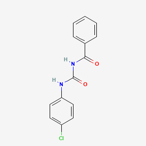 N-[(4-chlorophenyl)carbamoyl]benzamide