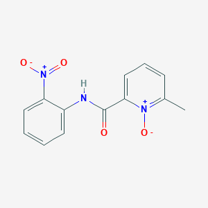 2-Pyridinecarboxamide, 6-methyl-N-(2-nitrophenyl)-, 1-oxide