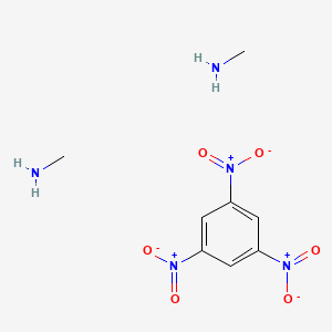 molecular formula C8H13N5O6 B14626413 Methanamine;1,3,5-trinitrobenzene CAS No. 56270-15-6