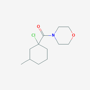 (1-Chloro-3-methylcyclohexyl)(morpholin-4-yl)methanone