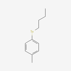 molecular formula C11H16Te B14626420 Benzene, 1-(butyltelluro)-4-methyl- CAS No. 56950-02-8