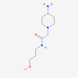 B1462649 2-(4-aminopiperidin-1-yl)-N-(3-methoxypropyl)acetamide CAS No. 1153252-61-9