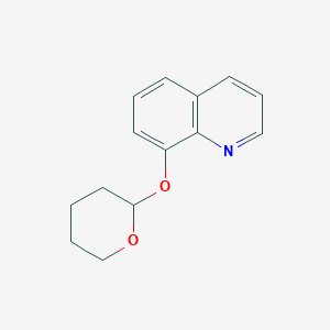 Quinoline, 8-[(tetrahydro-2H-pyran-2-yl)oxy]-