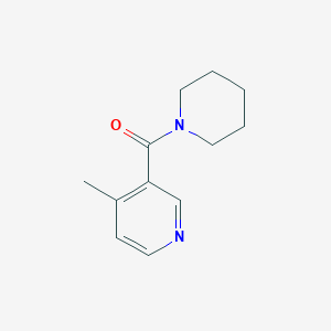 Piperidine, 1-[(4-methyl-3-pyridinyl)carbonyl]-