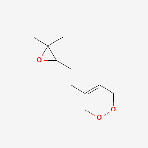 4-[2-(3,3-Dimethyloxiran-2-yl)ethyl]-3,6-dihydro-1,2-dioxine