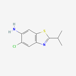 5-Chloro-2-(propan-2-yl)-1,3-benzothiazol-6-amine