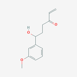 6-Hydroxy-6-(3-methoxyphenyl)hex-1-EN-3-one