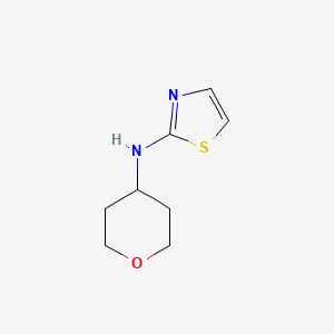 B1462673 N-(oxan-4-yl)-1,3-thiazol-2-amine CAS No. 1153379-34-0