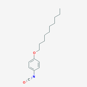 molecular formula C17H25NO2 B14626828 1-(Decyloxy)-4-isocyanatobenzene CAS No. 55835-02-4