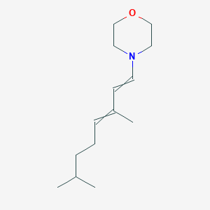 4-(3,7-Dimethylocta-1,3-dien-1-yl)morpholine