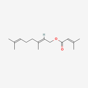 3,7-Dimethyl-2,6-octadienyl 3-methylcrotonate