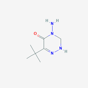 4-Amino-6-tert-butyl-3,4-dihydro-1,2,4-triazin-5(2H)-one