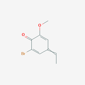 2-Bromo-4-ethylidene-6-methoxycyclohexa-2,5-dien-1-one