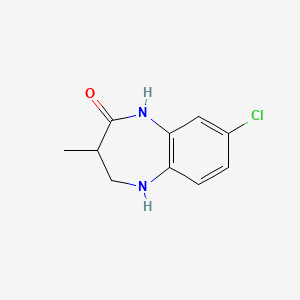 8-Chloro-3-methyl-1,3,4,5-tetrahydro-2H-1,5-benzodiazepin-2-one