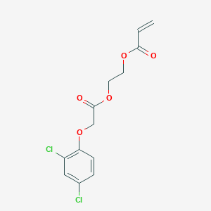 2-{[(2,4-Dichlorophenoxy)acetyl]oxy}ethyl prop-2-enoate