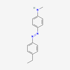 p-(4-Ethylphenylazo)-N-methylaniline