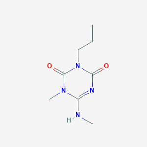 1-Methyl-6-(methylamino)-3-propyl-1,3,5-triazine-2,4(1H,3H)-dione