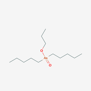 Propyl dipentylarsinate