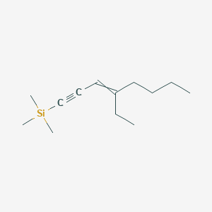 (4-Ethyloct-3-en-1-yn-1-yl)(trimethyl)silane