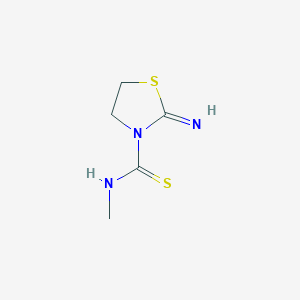 2-Imino-N-methyl-1,3-thiazolidine-3-carbothioamide