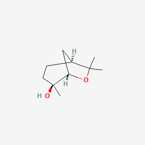 6-Oxabicyclo[3.2.1]octan-4-ol, 4,7,7-trimethyl-, (1S,4S,5S)-