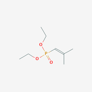 molecular formula C8H17O3P B14627337 Diethyl (2-methylprop-1-en-1-yl)phosphonate CAS No. 58142-40-8