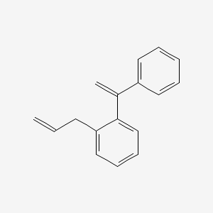 Benzene, 1-(1-phenylethenyl)-2-(2-propenyl)-