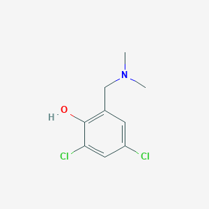 2,4-Dichloro-6-[(dimethylamino)methyl]phenol